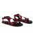 AHINSA SHOES BALLERINA BURGUNDY