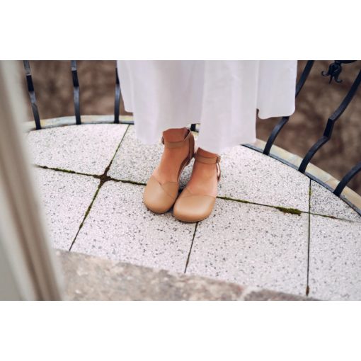 AHINSA SHOES BALLERINA BEIGE