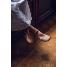 AHINSA SHOES BALLERINA BEIGE