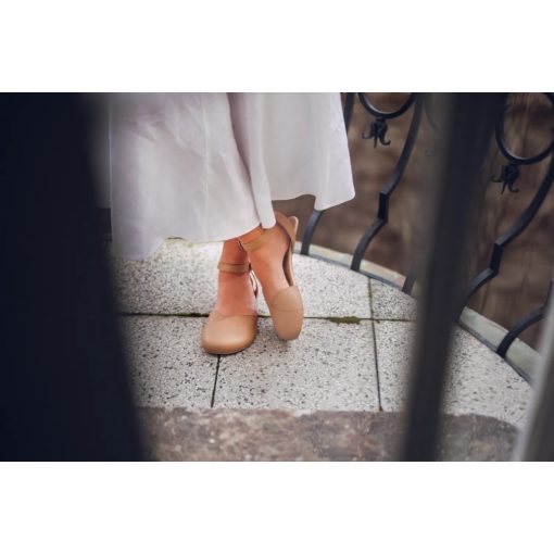 AHINSA SHOES BALLERINA BEIGE