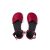 AHINSA SHOES BALLERINA BURGUNDY