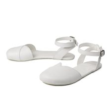 AHINSA SHOES BALLERINA WHITE