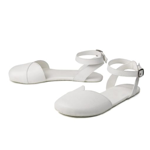 AHINSA SHOES BALLERINA WHITE