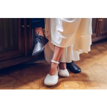 AHINSA SHOES BALLERINA WHITE