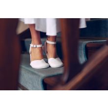 AHINSA SHOES BALLERINA WHITE