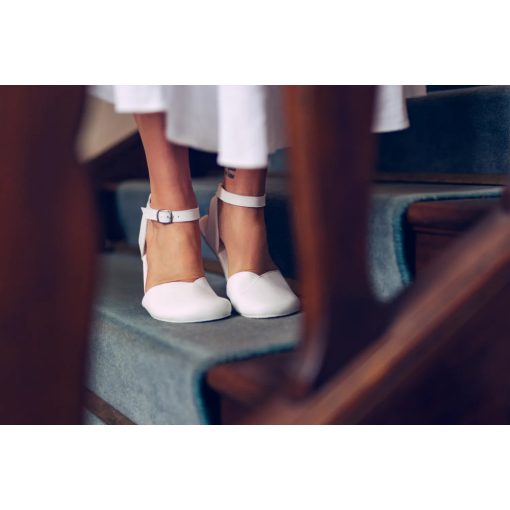 AHINSA SHOES BALLERINA WHITE