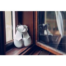 AHINSA SHOES BALLERINA WHITE