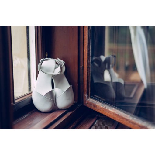 AHINSA SHOES BALLERINA WHITE