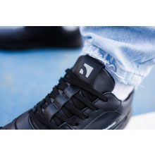 BE LENKA BAREBARICS ZING BLACK&WHITE LEATHER