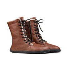 AHINSA JAYA ZIP-UP WINTER BROWN